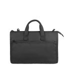 front view of bag with handles and different zip compartments