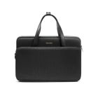 bag with two zip compartments and handles at the top