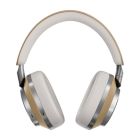 Bowers & Wilkins PX8 Over-Ear Noise Cancelling Headphones - Tan. View from front