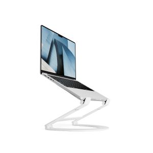 Stand with macbook