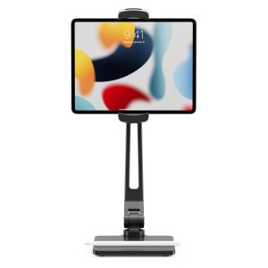 Stand front facing with Apple pencil and iPad