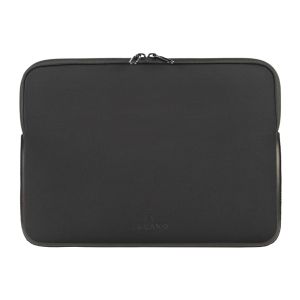 black colour sleeve with a zip compartment