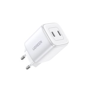 UGREEN 45W GaN 2 Port Wall Charger - White