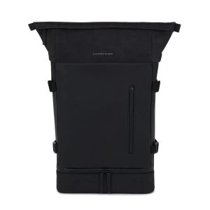 Kapten and Son Helsinki Backpack 19 inch - Black front view 