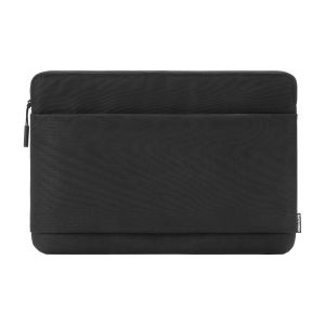 front view of macbook sleeve with different compartments
