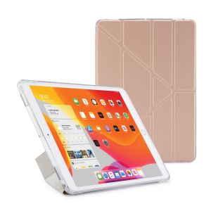 Pipetto Origami Case TPU for iPad 10.2-inch - Metallic Rose Gold