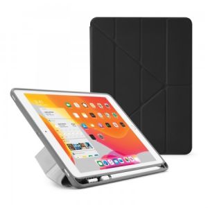 Pipetto TPU Origami Pencil Case for iPad 10.2-inch - Black