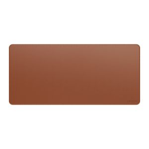 Satechi Vegan-Leather Premium Desk Mat - Brown
