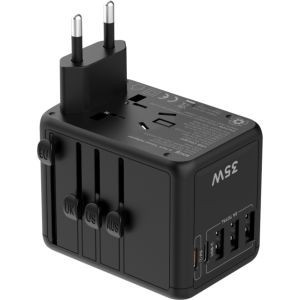 Snug travel adapter EU plug