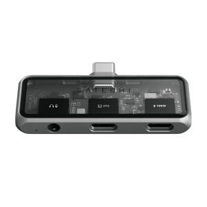mobile hub with different ports