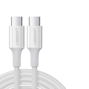 Two USB-C ends of the UGREEN charging cable